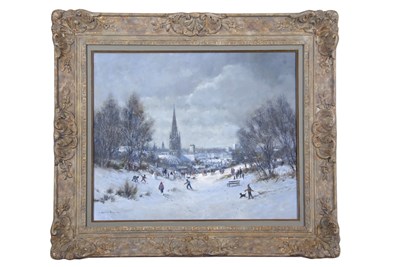 Lot 497 - Colin W Burns (British, b. 1944) "Mousehold...