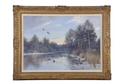 Lot 501 - Colin W Burns (British, b.1944) "River Ant -...
