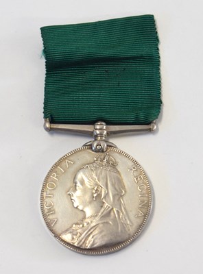 Lot 44 - Unnamed Queen Victoria Volunteer Long Service...
