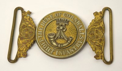 Lot 147 - Victorian bi metal officers belt clasp buckle...