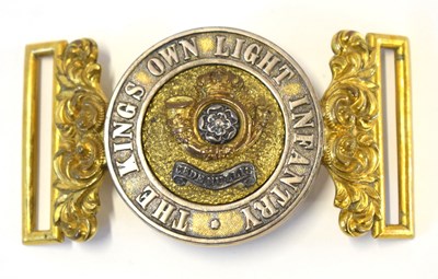 Lot 155 - Victorian Kings own light infantry officer’s...