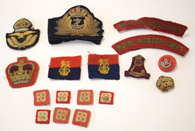 Lot 157 - Quantity of British 20th century cloth...