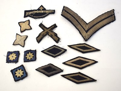 Lot 161 - Quantity of Victorian silver bullion insignia...
