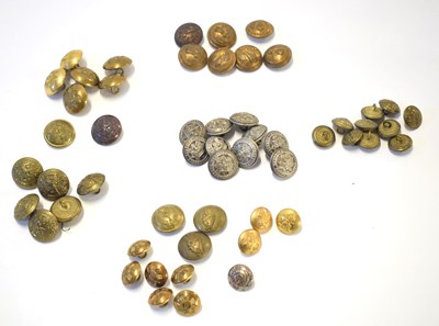 Lot 166 - Quantity of military buttons to include...