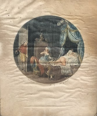 Lot 28 - A small vignette, late 18th Century...