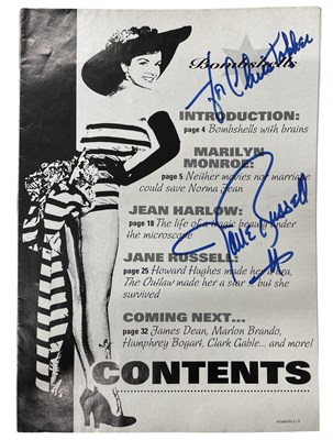 Lot 79 - A segment of 'Bombshells' magazine, bearing...