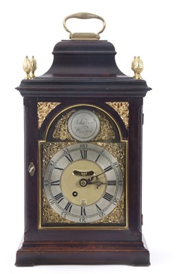 Lot 394 - John Vise, Wisbech, a Regency bracket clock...