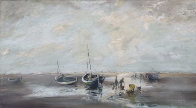 Lot 505 - In the manner of Jack Cox (1914-2007), Moored...