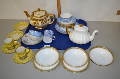 Lot 9 - Mixed Lot: Various tea and coffee wares
