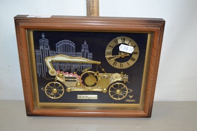 Lot 63 - Rolls Royce battery operated clock