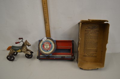 Lot 102 - A child's Simplex typewriter together with a...