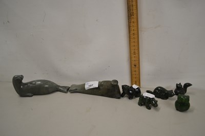Lot 107 - Collection of various modern hard stone...