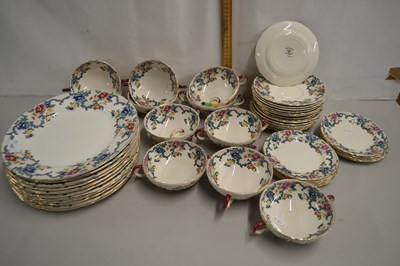 Lot 143 - Quantity of Royal Cauldon Victoria pattern...