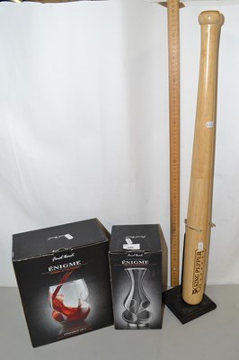 Lot 196 - Mixed Lot: A King Pepper baseball bat and...
