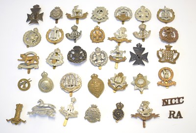 Lot 177 - Quantity of cap badges to include 8th city of...