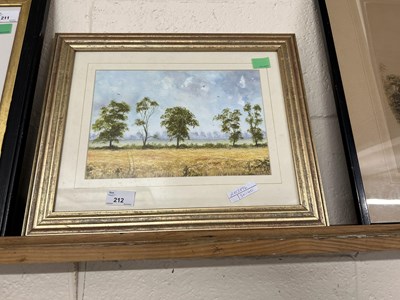 Lot 212 - Lorenzo Barron, Wheat Fields Nr Norwich,...