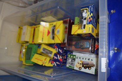 Lot 991 - A collection of various boxed toy vehicles to...