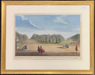 Lot 43 - John Tinney (c.1729-1761) 'The Diagonal Walk...