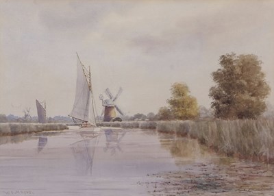 Lot 546 - William Edward Mayes (1861-1952), Kendal Dyke,...
