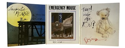 Lot 8 - RALPH STEADMAN: 3 inscribed first titles:...