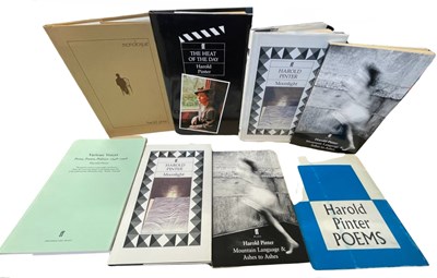 Lot 161 - HAROLD PINTER: 8 titles: MONOLOGUE; MOUNTAIN...