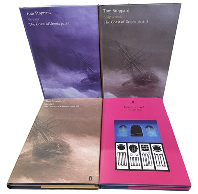 Lot 153 - TOM STOPPARD: 4 first edition titles: THE...