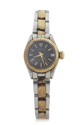 Lot 317 - A ladies Tudor Princess Oyster date, it has an...