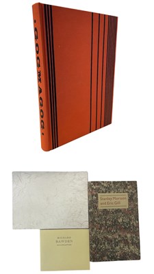 Lot 240 - ART INTEREST: STANLEY MORISON AND ERIC GILL...