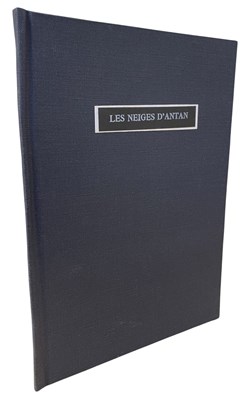 Lot 156 - FRANCOIS VILLON: LES NEIGES D'ANTON, Belfast,...
