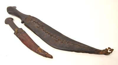 Lot 307 - Two tribal and caucasian daggers to include...