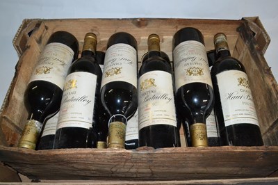 Lot 198 - Twelve bottles of Chateau Haut Batailley,...