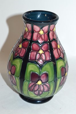 Lot 336 - A Moorcroft vase of baluster form, decorated...