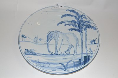 Lot 347 - A Isis Ceramics large plate from the Exotic...