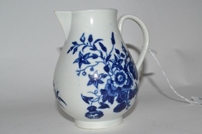 Lot 384 - An 18th Century Worcester sparrow beak jug...