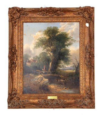 Lot 636 - Samuel David Colkett (1806-1863), Landscape...