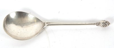 Lot 45 - A mid 17th Century Norwegian silver baptism...