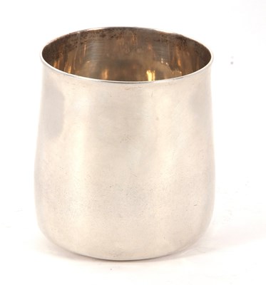 Lot 48 - A George III Irish silver tumbler, hallmarked...