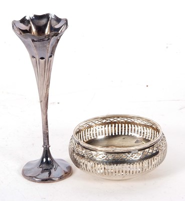 Lot 80 - Mixed Lot:  A George V small silver pierced...