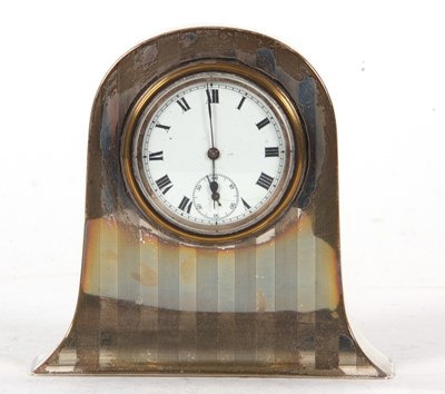Lot 93 - A George V novelty silver framed pocket watch...