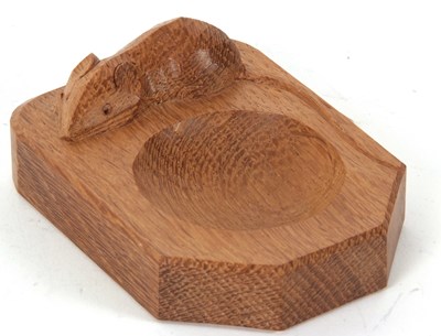Lot 122 - A vintage Robert Thompson mouseman hand carved...