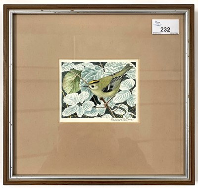 Lot 232 - Robert Gilmor (British,1936-2022), Goldcrest,...