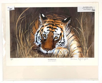 Lot 207 - M Nightingale: 'Watchful Eyes', limited...