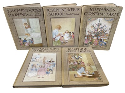 Lot 643 - MRS H CRADOCK: 5 titles: JOSEPHINE GOES...