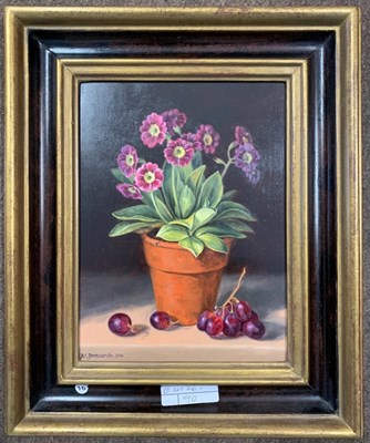 Lot 66 - Dianne Branscombe (British, b.1959), 'Auricula'...