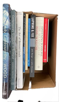 Lot 245 - ONE BOX: Various Sculpture and pottery art books
