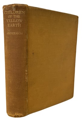 Lot 220 - J GUNNAR ANDERSSON: CHILDREN OF THE YELLOW...