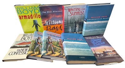 Lot 5 - WILLIAM BOYD: 9 First edition titles:...