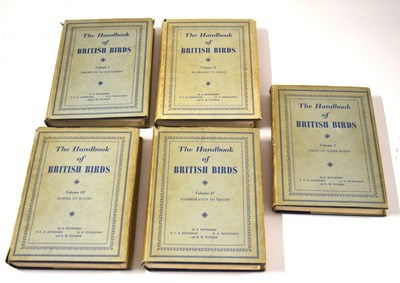Lot 104 - Ornithological book interest: Five Volumes,...