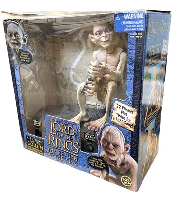 Lot 68 - An electric talking Gollum figure, in original...