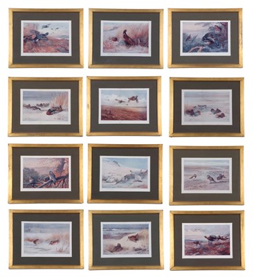 Lot 199 - Archibald T. Thorburn (1860-1935), A set of...